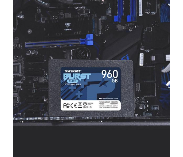 Patriot 960GB 2,5" SATA SSD BURST ELITE - 622639 - zdjęcie 3